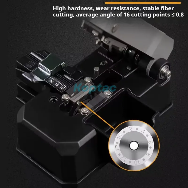 Новый скалыватель оптоволокна ST06 автоматический 1-ступенчатый с 16-точечным
