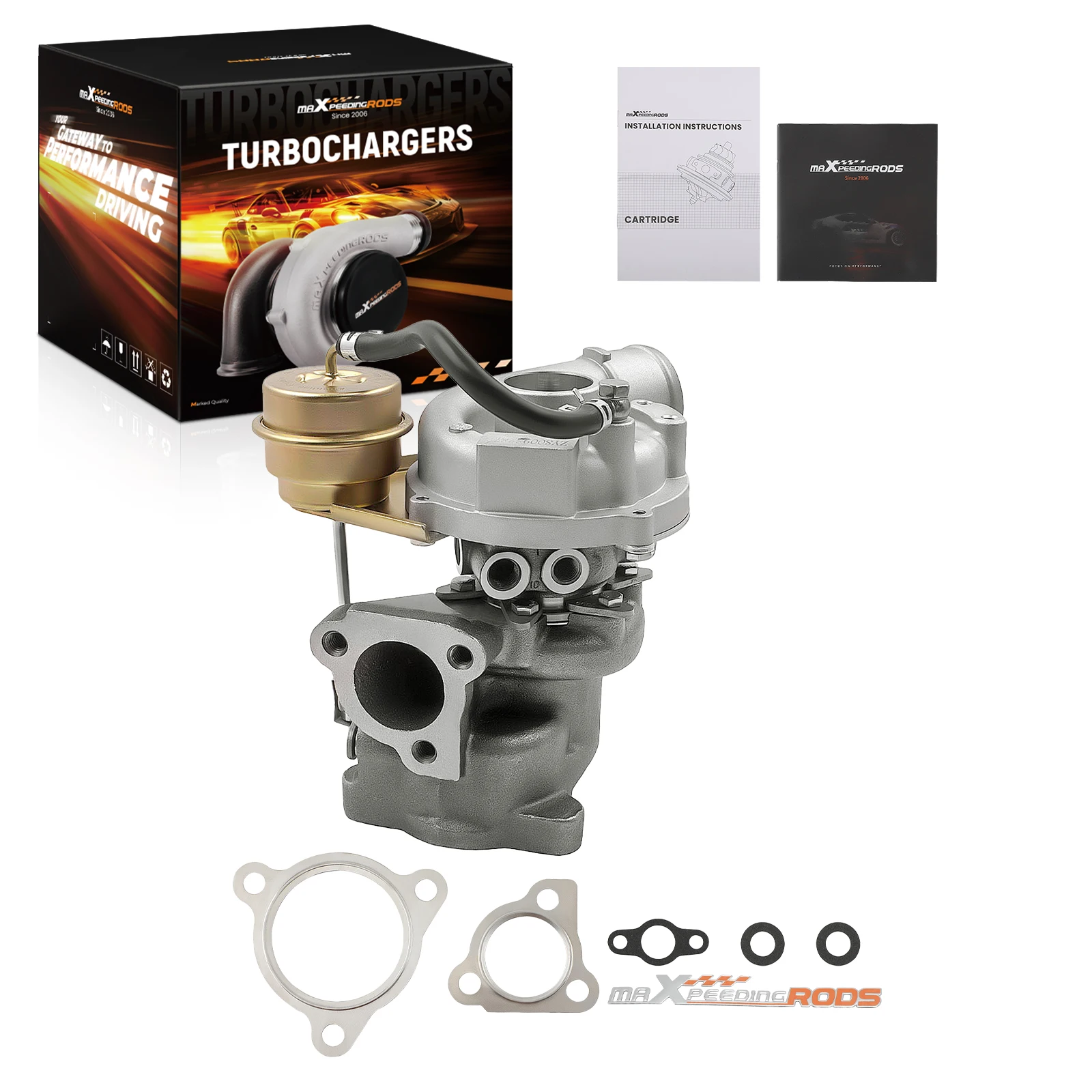 Фото Новый турбонагнетатель MaXpeedingrods K03 Upgrade (53039880029) для Audi A4, A6 quattro, VW Passat 1.8T (AEB, ANB, AWT, APU) №1