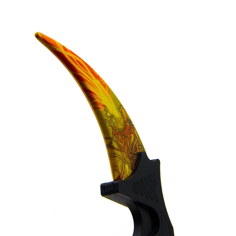 Игрушечное оружие Geekroom Dragon lore нож керамбит из дерева кс го cs go v2 деревянный