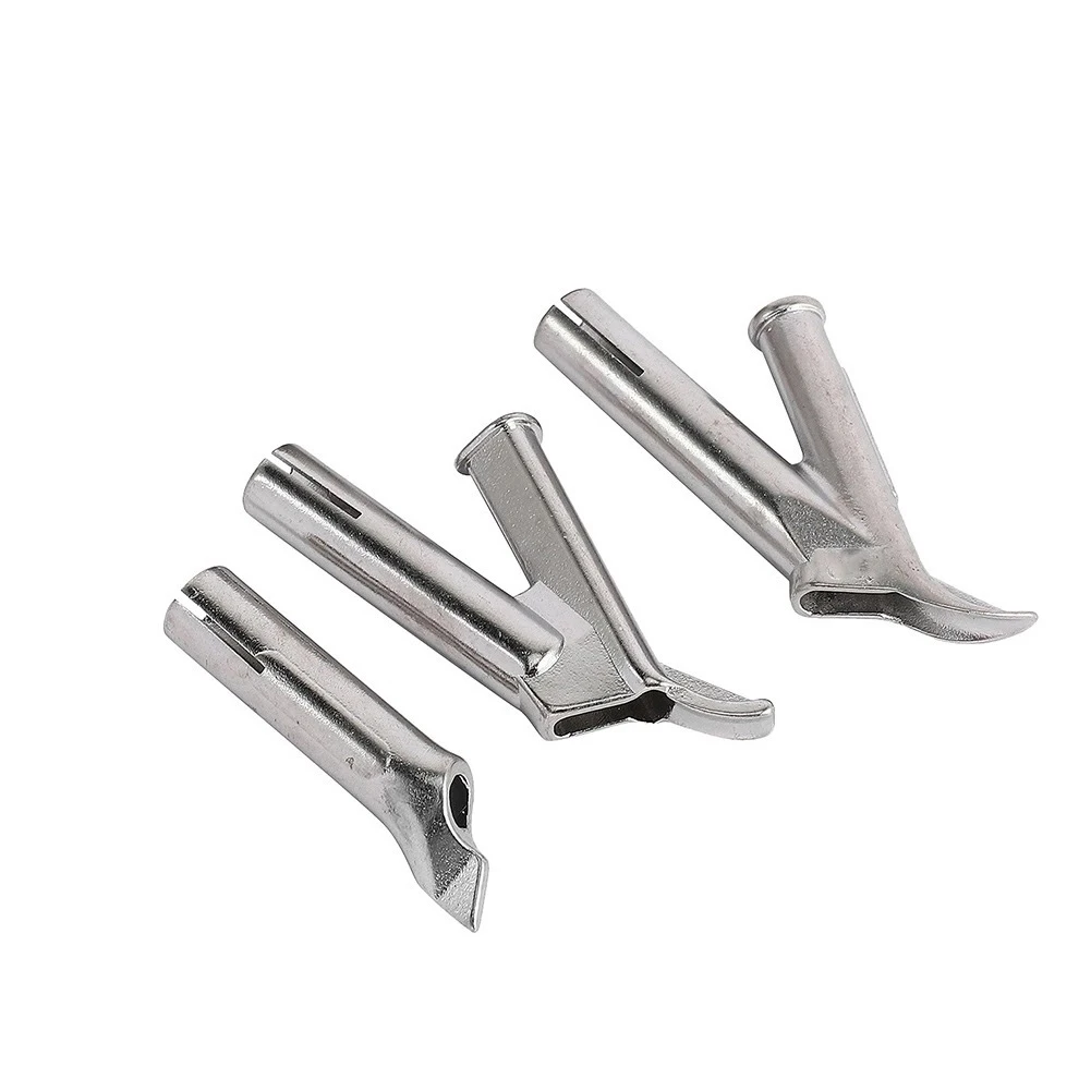 

3Pcs/set Speed Welding Nozzles For Vinyl PVC Plastic Hot Air Blower 5mm Weld Tip Speed Welding Nozzles Round And Triangular Kit