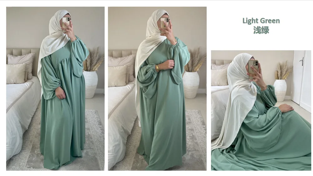 Abaya Dubai Muslims Women Islamic Long Prayer Dersses for European Clothing American Fashion Black Caftan Marocain