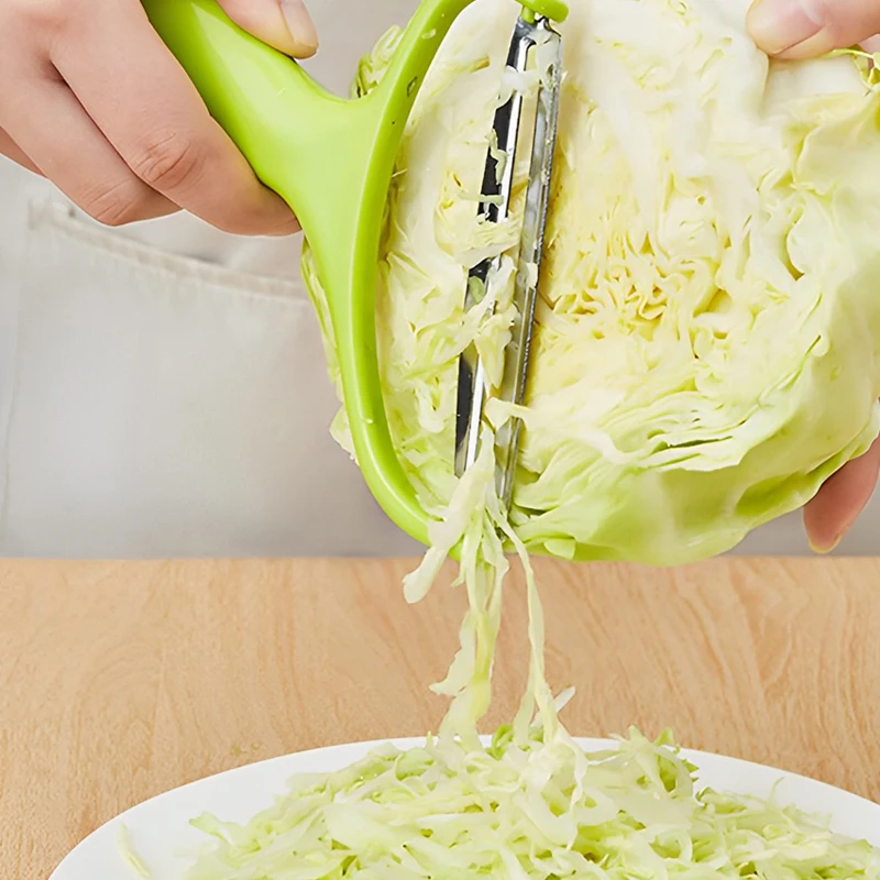 

Cabbage Peeler Stainless Steel Knife Cabbage Graters Shredder Fruit Peeler Knife Cutter For Making Coleslaw Salad Kitchen Tools