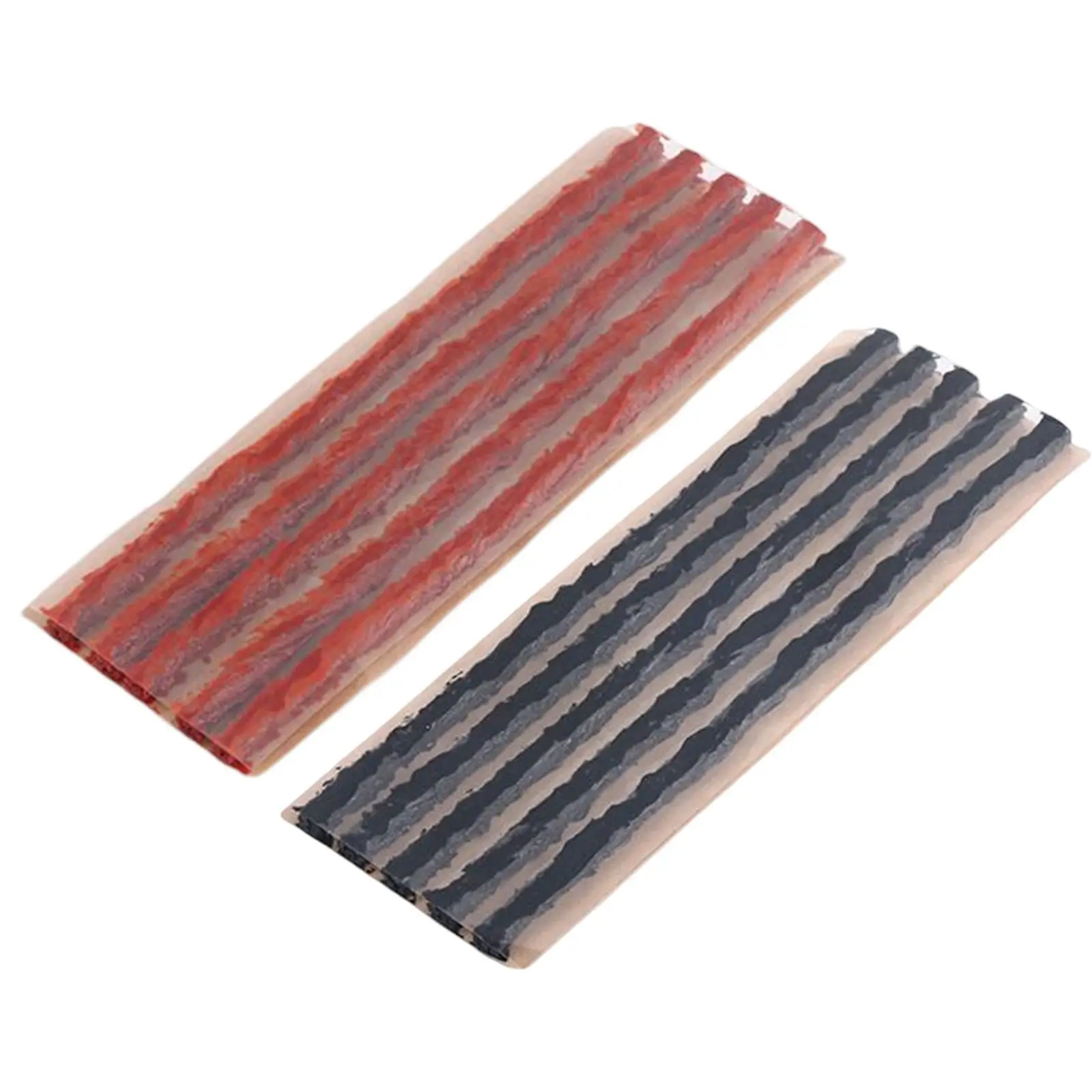 

5Pcs Tubeless Puncture Tire Repair Strings Rubber Strip 200Mmx6mm Tire Repair Plug for Motorcycle Automotive Truck SUV RV