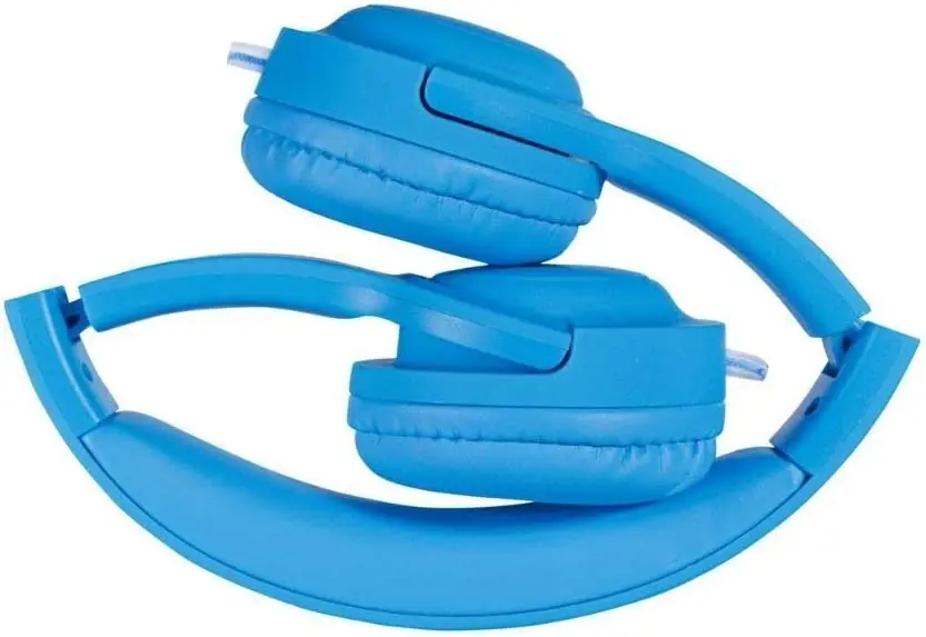

2023 NEW Fone Para Crianças High-Quality Foldable Kids HS317 Sugar Blue Headset for Kids - Enjoy Clear Sounds & Comfort!