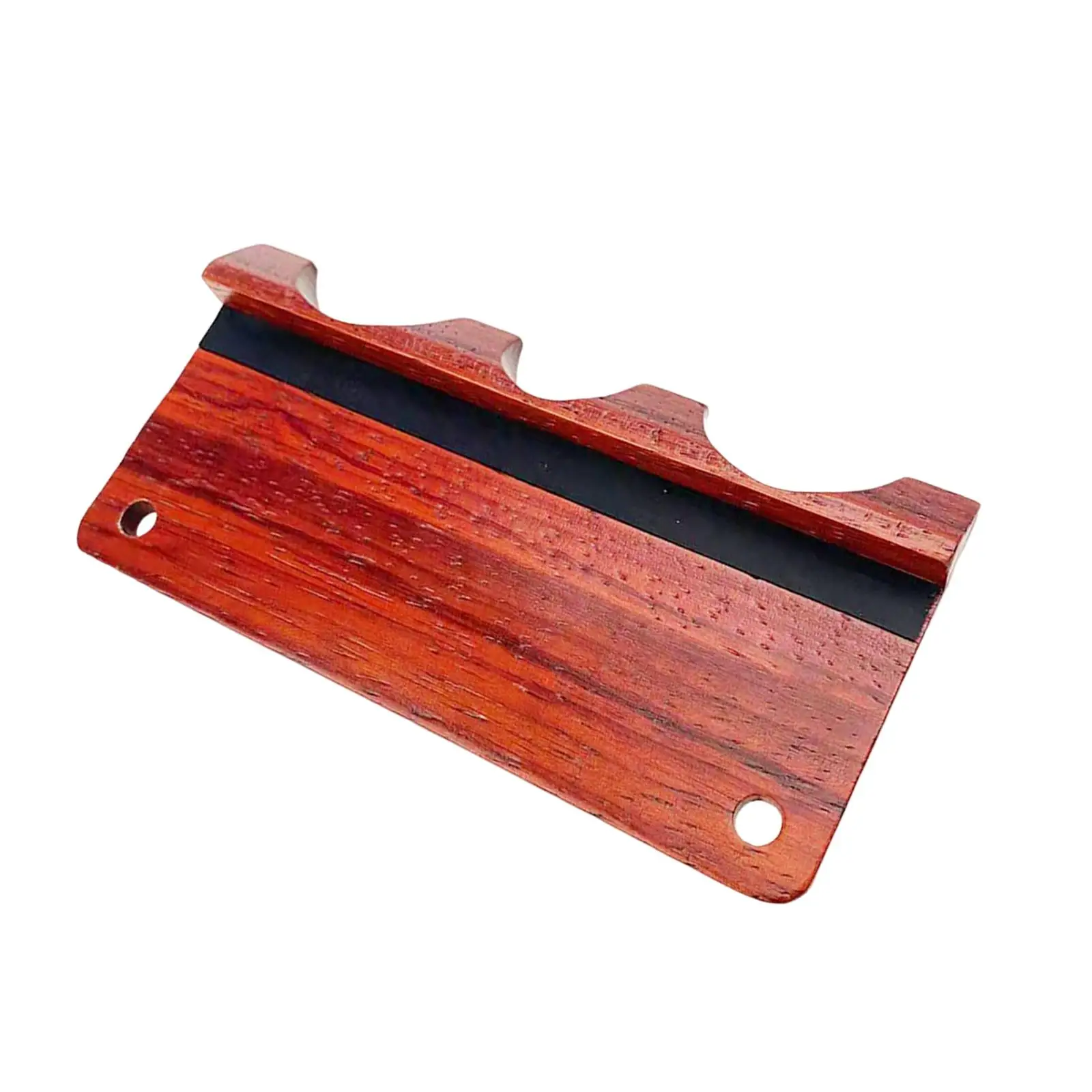 

Pool Cue Holder for Table Professional Wooden Weighted 3 Cue Table Top Clmap