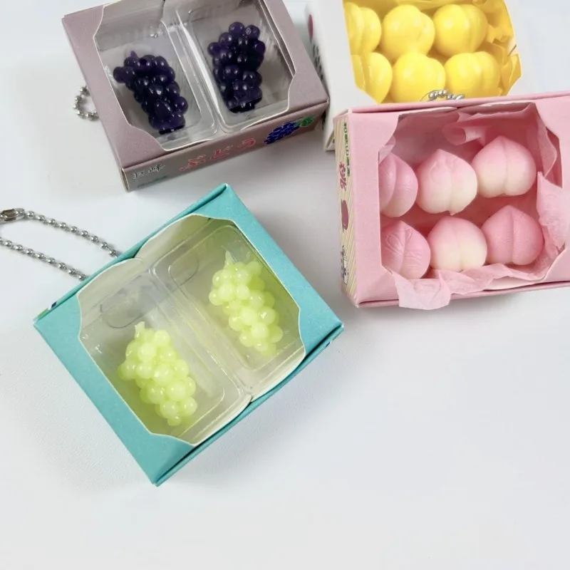 Мини-игрушка в виде капсулы с фруктами для детей креативная игрушка Имитация