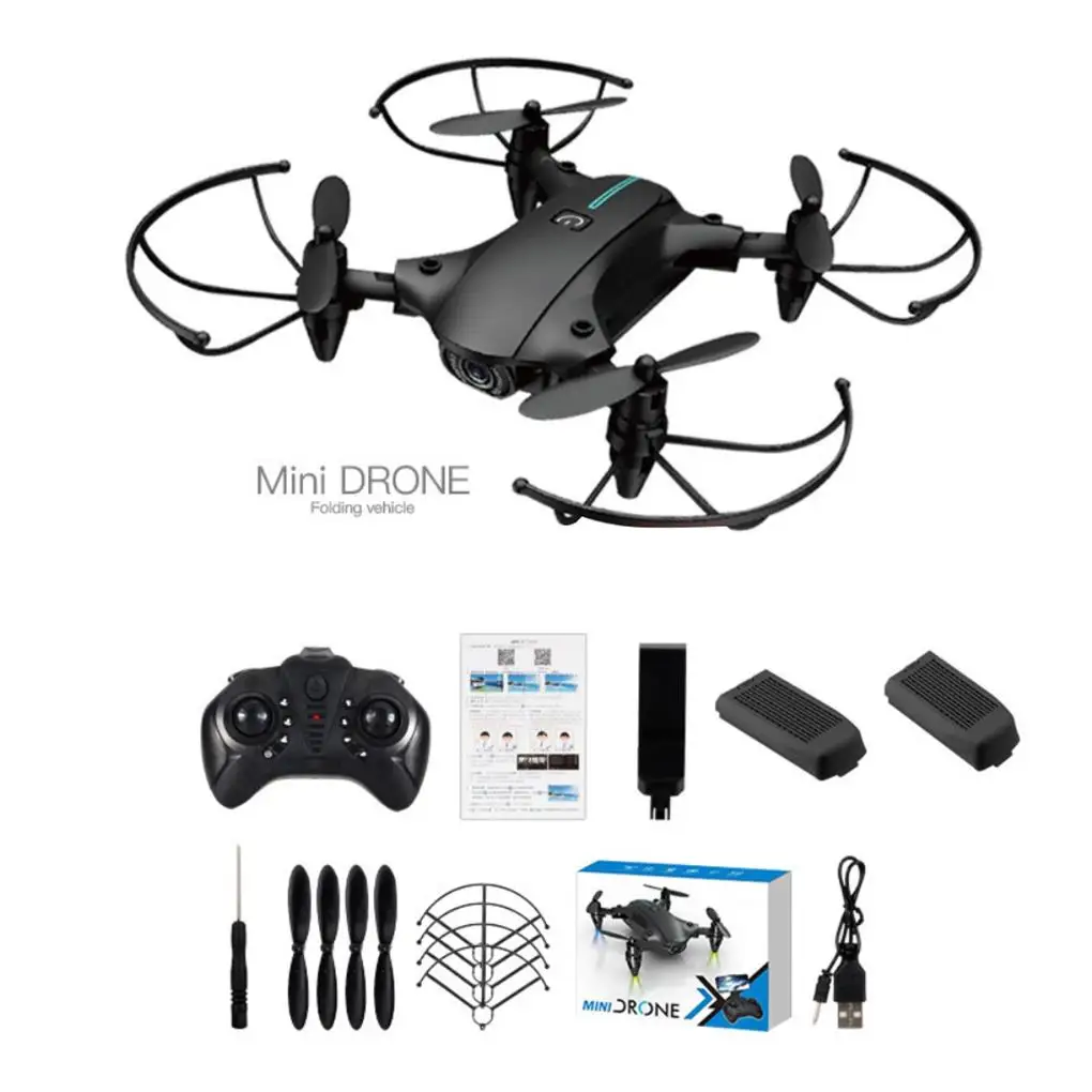 

Mini Drone Built-in 4K Pixel High-definition Camera Foldable Quadcopter 360 Degree Tumbling Remote Control Aircraft