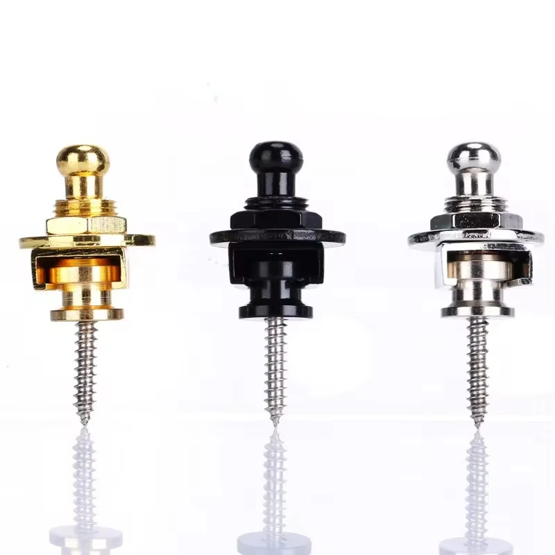 Пуговицы для гитарного ремня комплект из 2 шт. металлический конец M размер гитары