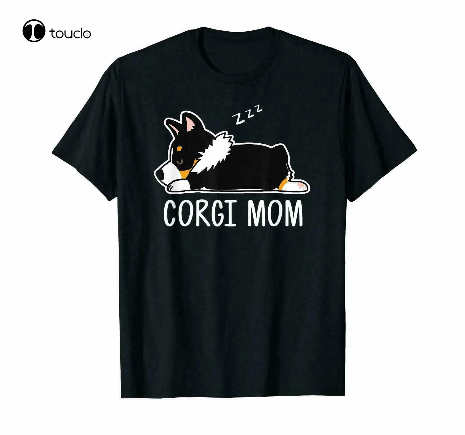 

Welsh Corgi Mom Animal Dog Family Love Birthday T-Shirts Cotton Trend 2021 custom shirt