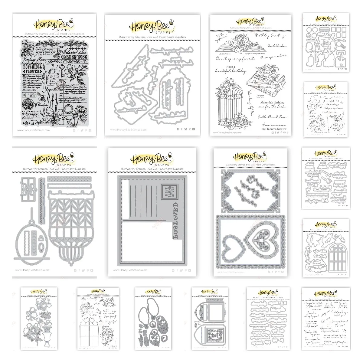 Винтажная Флора 2024 Новый многоразовый Сделай Сам тиснение Скрапбукинг