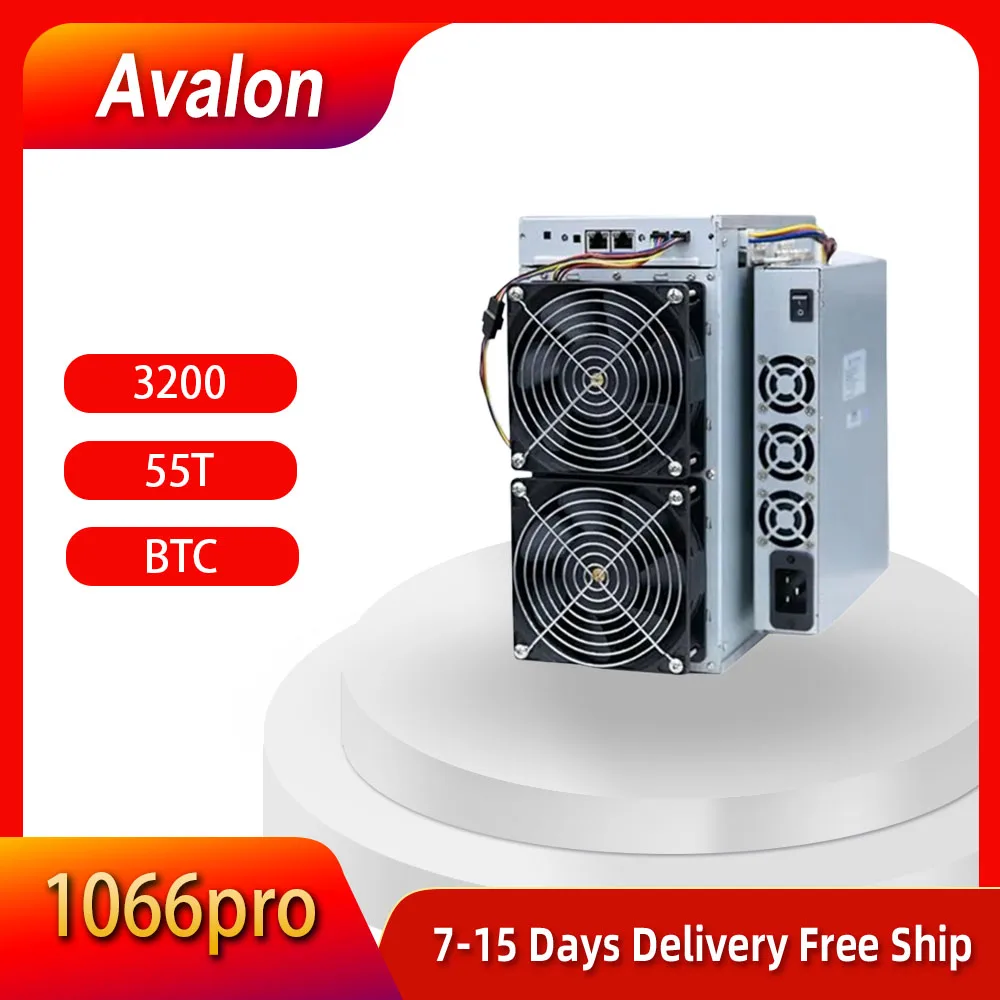 

Avalon 1066 50Th/s Used Mining Machine, Model 1066 Pro 55Th/s PhilosophMatte BTC BCH Miner ASIC BCH Miner