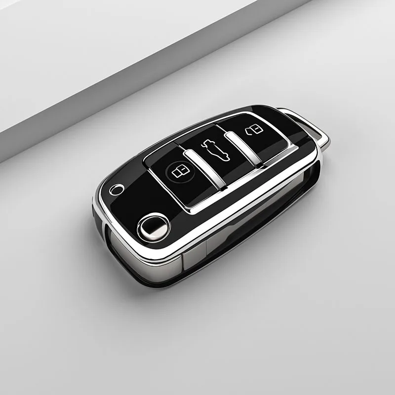 

Новый Мягкий Чехол Из ТПУ Для Ключей Audi A1 A3 A6 A6L Q2 Q3 Q7 TTS R8 S6 RS3