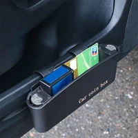 car auto door side hanging garbage coin case plastic phone holder storage box