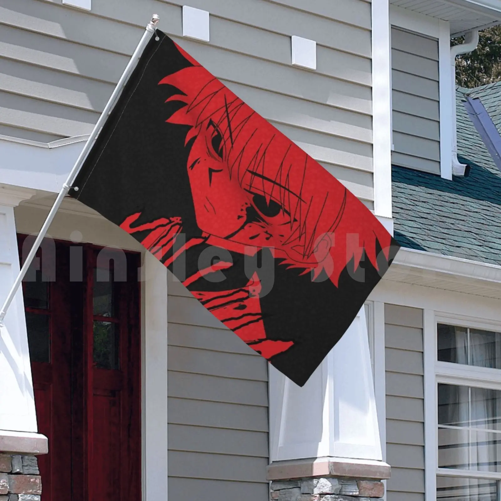 Hunter X Killua аниме флаг автомобиля смешной Hunterxhunter Hunterhunter Gon Weeb |