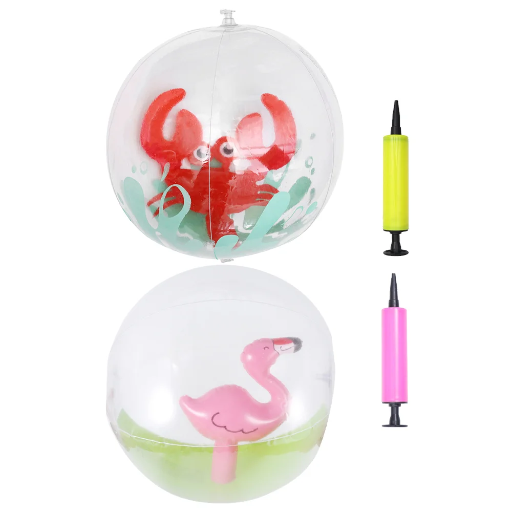 

Beach Poolinflatable Waterflamingo Pvc Swimming Inflatables Favor Party Floating Bathtub Crab Clearblowing Blowunicorn 3D Props