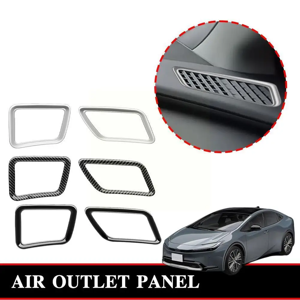 

For Toyota Prius 60 Series 2023 2024 ABS Carbon Fiber Trim Car Button Frame Cover Steering Wheel Accessories Control Stylin W5Z1