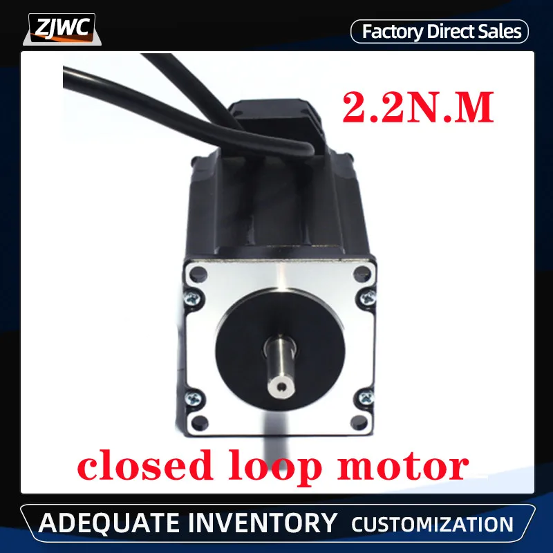 

Драйвер шагового двигателя 57HSE2.2N Nema 23, серводвигатель с замкнутым контуром, Гибридный двигатель с замкнутым контуром 2,2 нм