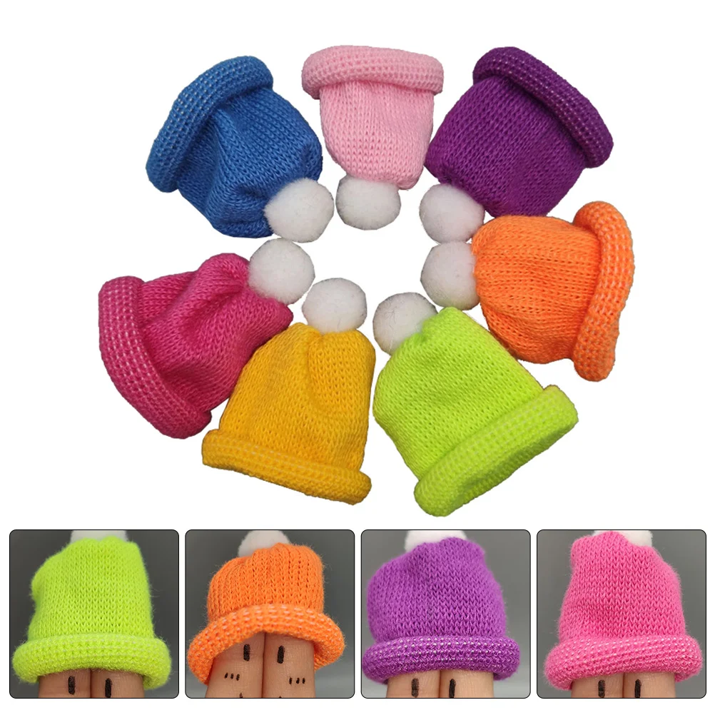 

Decorative Caps Christmas Decorations Bottle Ornaments Hats Fashion Supply Props Miniture