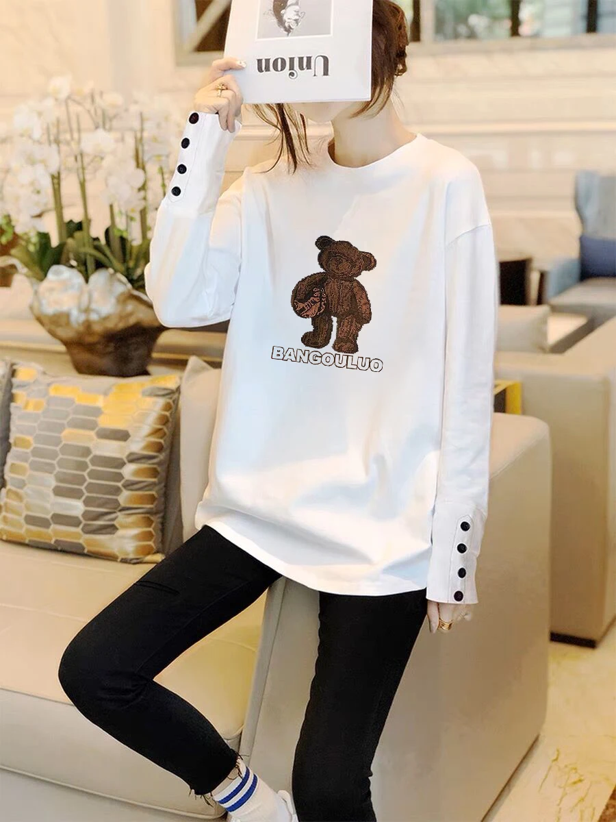 Европейские товары теплая нижняя рубашка на флисовой подкладке женская