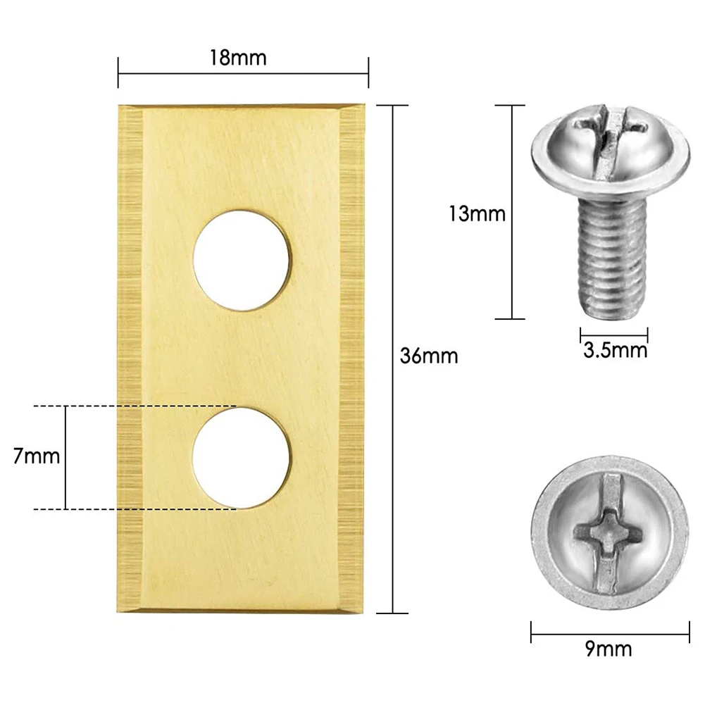 

30 Pcs Mower Blades Screws Set 3.6*1.8*0.075 Cm Blades Stainless Steel Spare Parts For Robot Grass Trimmer Strimmer Accessories