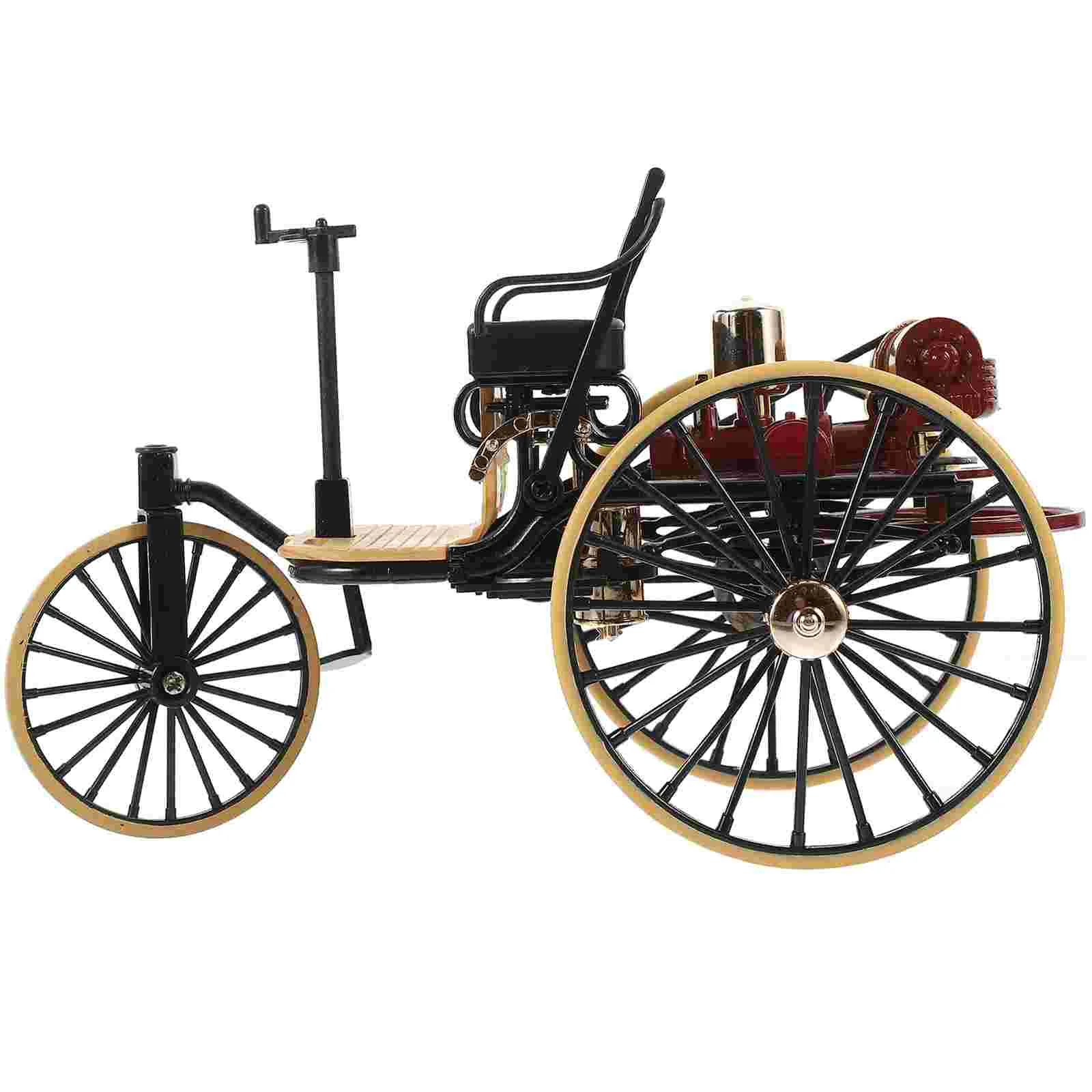 

Vintage Toyss Vintage Car Model Home Decor Supplies Desktop 17X10.5X8.5CM Cabinet Decoration Black Alloy Office
