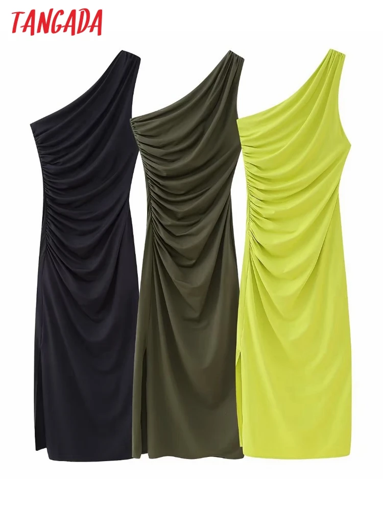 Платье женское Плиссированное с открытыми плечами, BE399