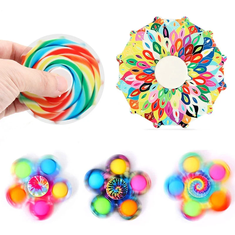 

Figet Spinners Objet Anti Stress Enfant Adults Autism ADHD Anxiety Relaxing Toys Juguete Antiestres антистресс для рук