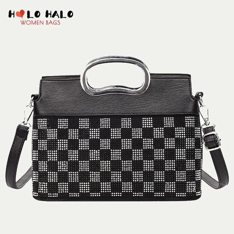 

Роскошные дизайнерские сумки-тоуты с блестками, модные женские однотонные вместительные сумки через плечо