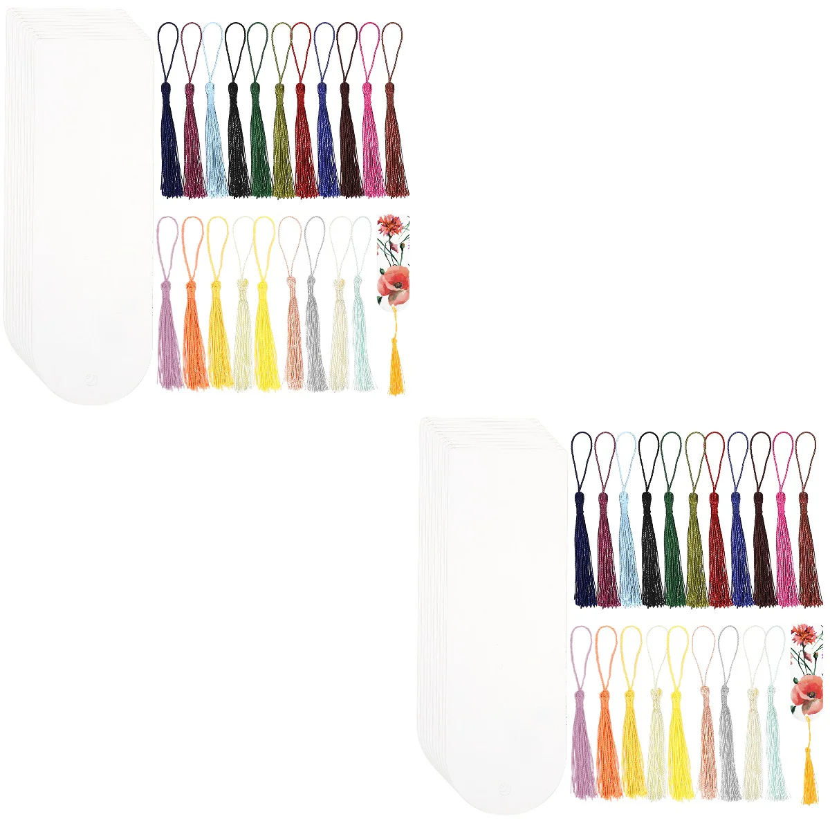 

Bookmark Bookmarks Marker Tassels Book Diy Acrylic Tassel Page Blank Decor Student Reading Exquisite Giftdelicate Convenient