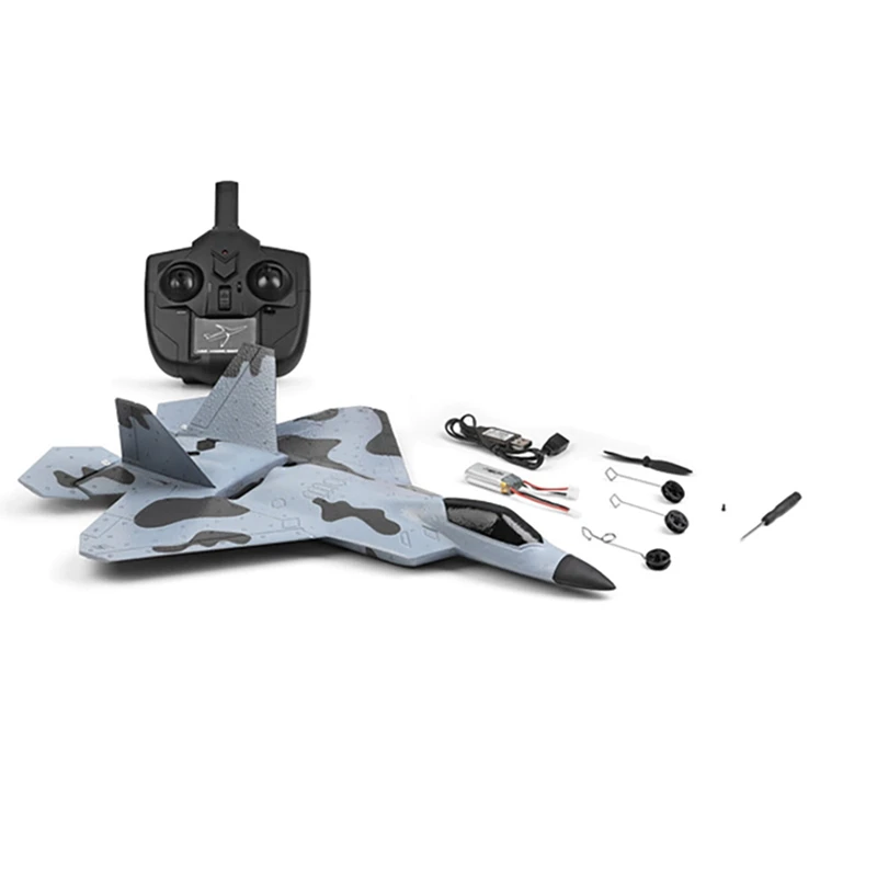 Переключаемый 3-осевой/6-осевой Гироскопический самолет XK A180 F22 Raptor 2,4G 3CH 320 мм Wingspan 3D/6G