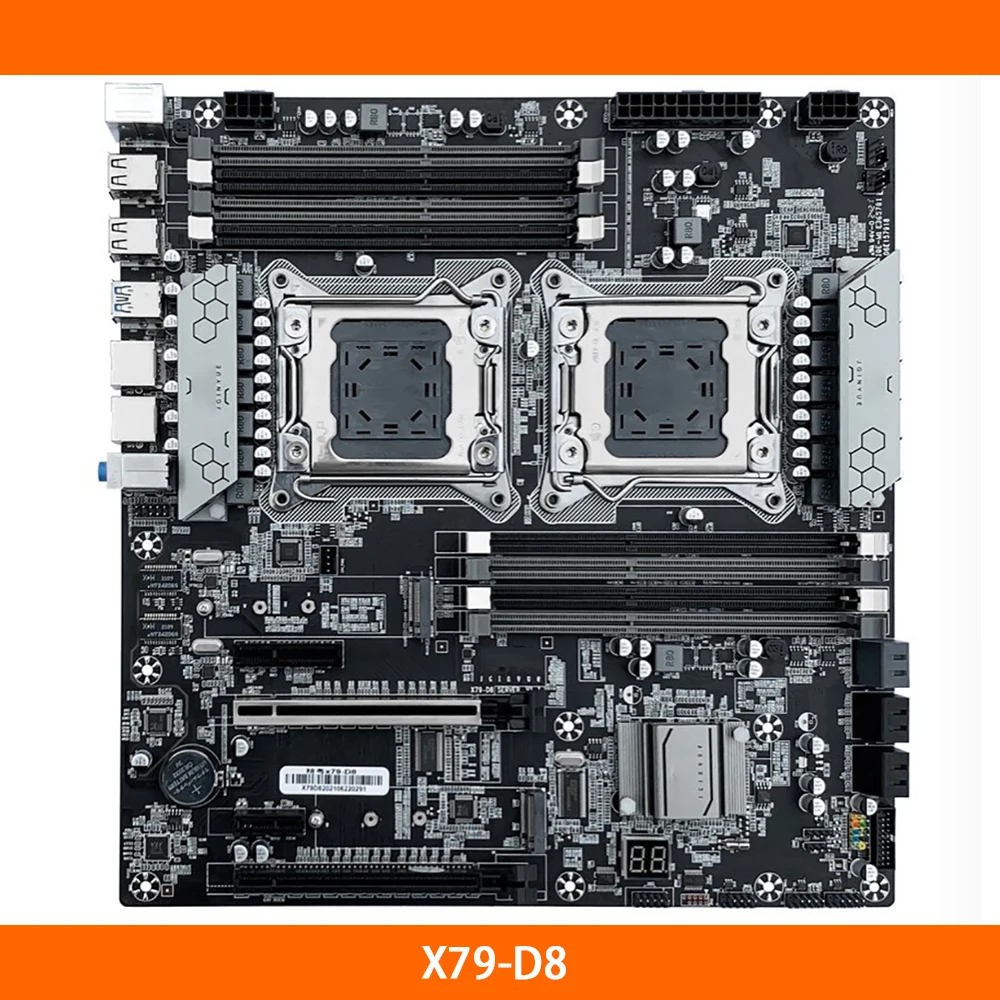 

Original X79 For JGINYUE X79-D8 LGA 2011 DDR3 512GB PCI-E 3.0 E-ATX Desktop Motherboard