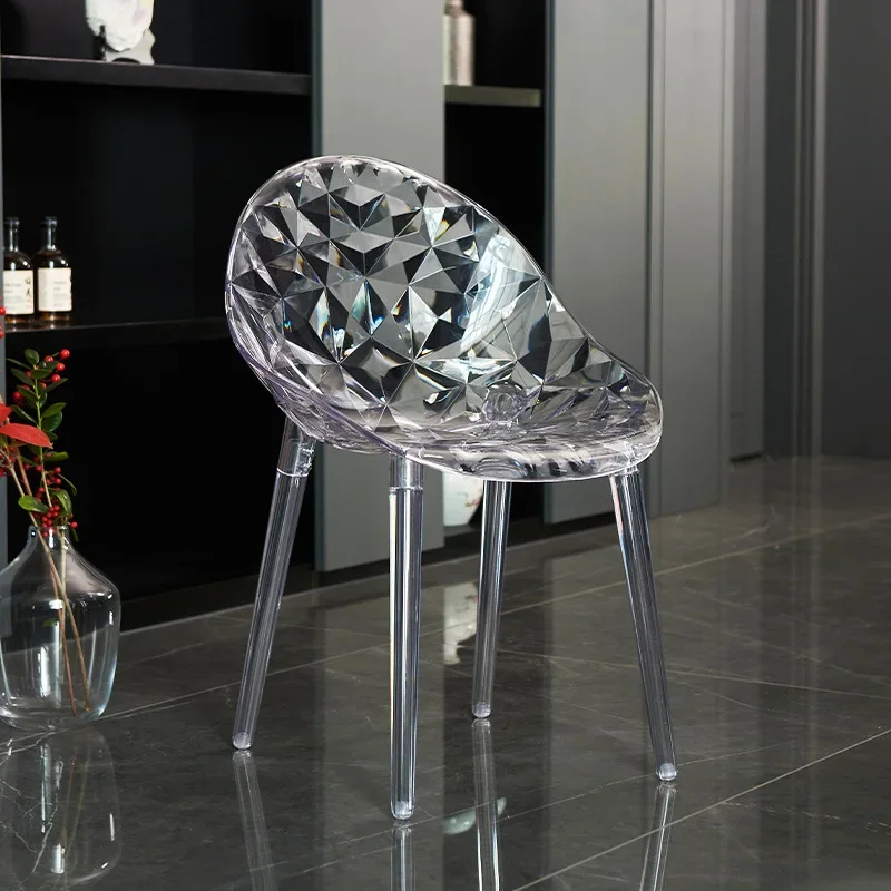 В нордическом дизайне используется акриловый материал для современных