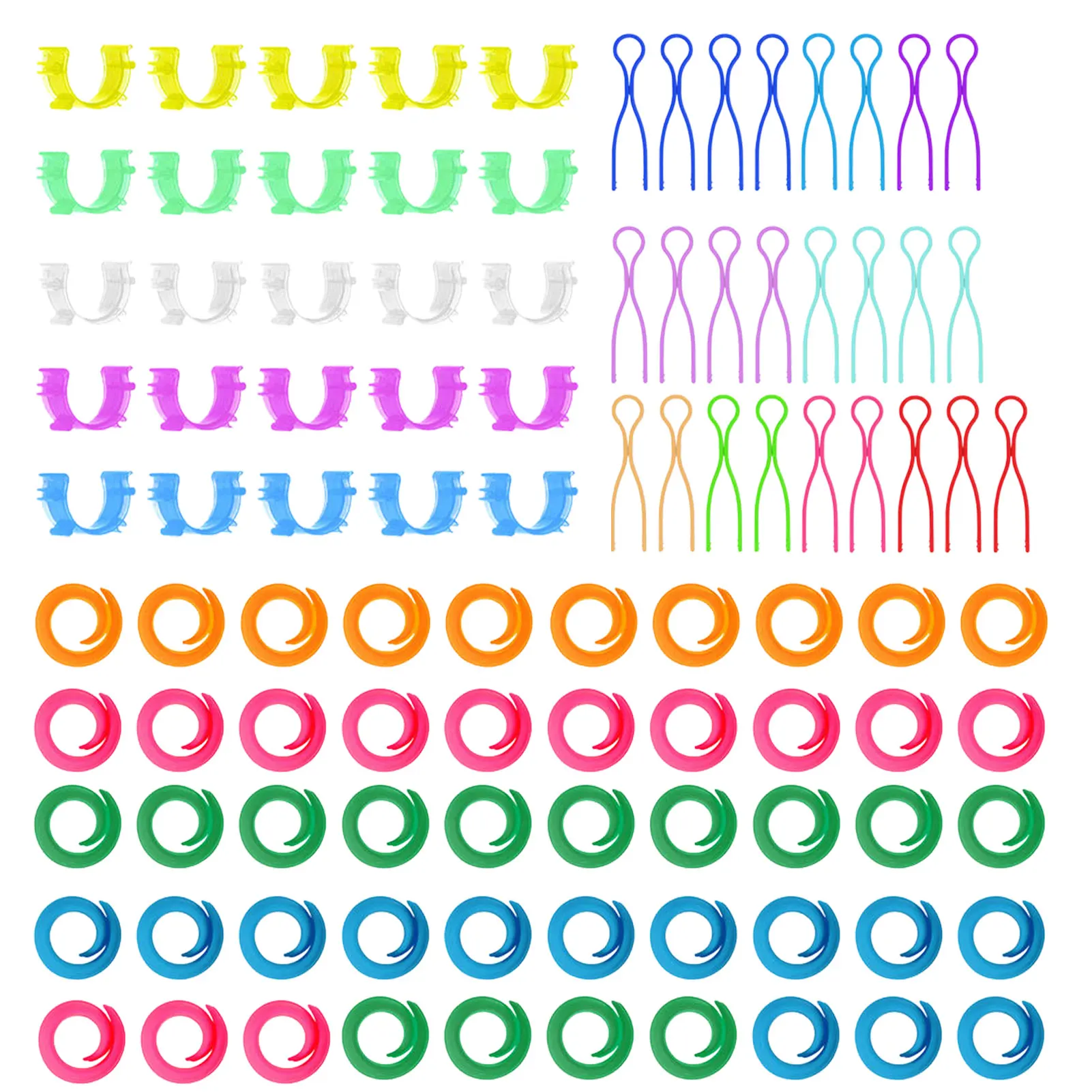 

Bobbin Buddies для катушек для ниток, 50 шт., стандартные зажимы, 25-шт. катушек для ниток, 25-шт. держателей для ниток для шитья