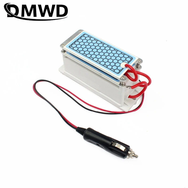 Озонатор с двойной керамической пластиной, 12 В, 110 В, 220 В, 10 г