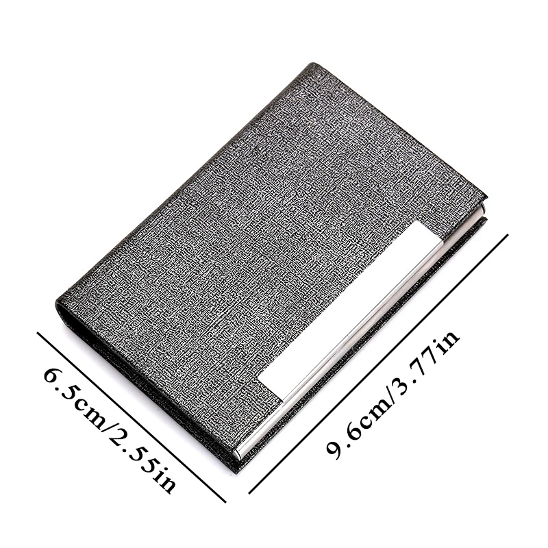 Держатель для карт-органайзер держатель карт Женский Мужской из нержавеющей