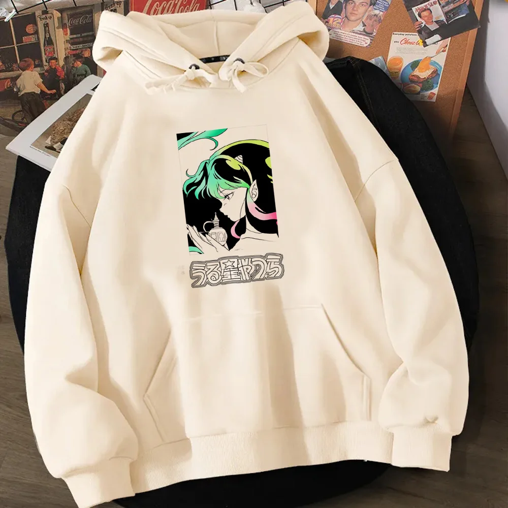 

urusei yatsura hoodies men y2k aesthetic 2022 grunge printed men hoody clothing Korea