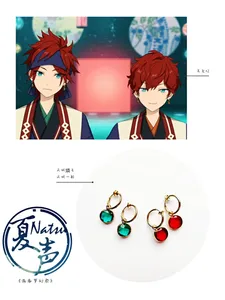 Anime Ensemble Stars! Amagi Hiiro Amagi Rinne Earrings Cosplay Costume Take Photo Props Accessories Ear Clips Jewelry