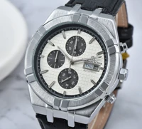 luxury watch maurice lacroix multifunction chronograph top leather waterproof mens watch fake week true calendar quartz watch