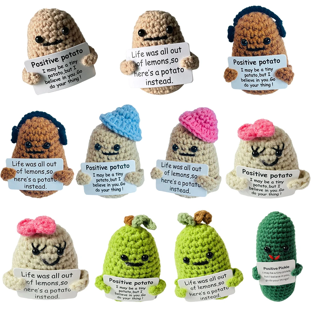 Карманная плюшевая шерсть для обнимания картофеля с карточкой | AliExpress