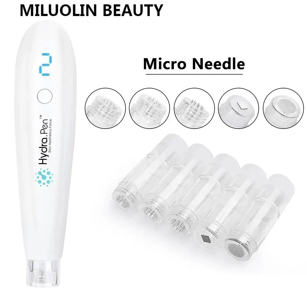 

Hot Selling Wireless Hydra Pen H2 Professional Microneedling Pen Hydrapen Hydra Roller Pen Automatic Serum Applicator