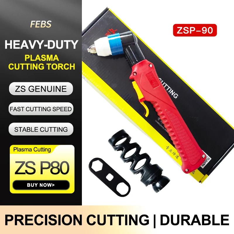 Фото Режущая головка ZHANGSHI WELDING CUTTING Company ZSP-90, ручной плазменный резак ZS P80, расходные материалы для аппаратов воздушно-плазменной резки №3
