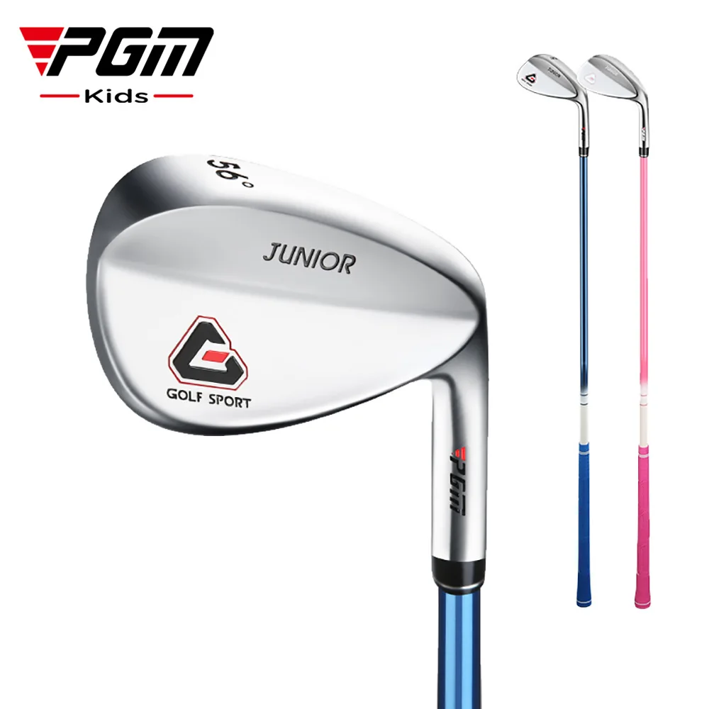 

PGM Junior Golf Clubs #7 Iron Pole Flex R Kids Left and Right Handed Stainless Steel Children Sand Wedge 56 Degree JRSG001