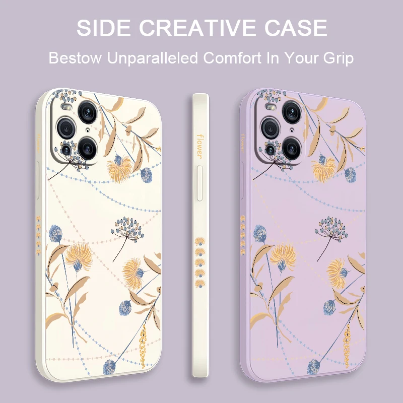 Яркий чехол с яркими цветами для OPPO F7 F9 F11 F21 F15 F17 F19 F19S Pro силиконовый