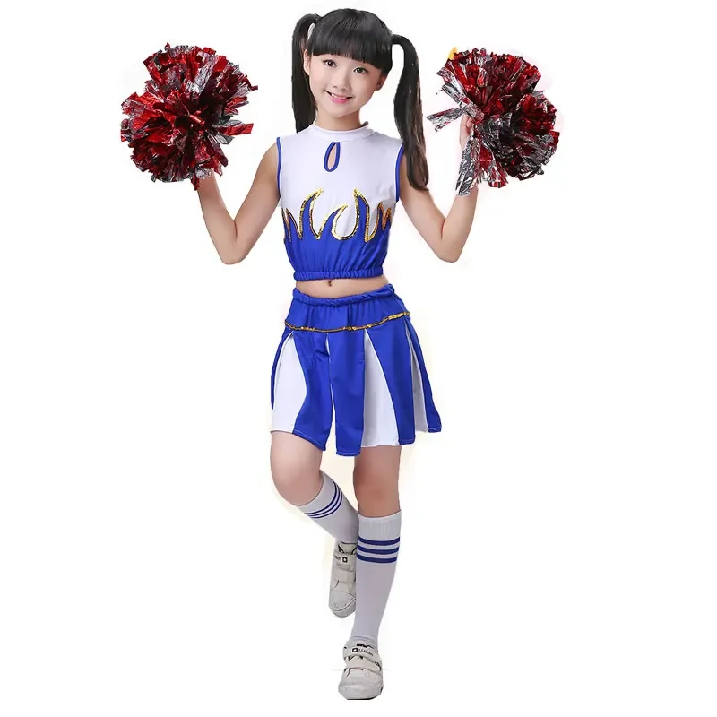 Женские костюмы для чирлидинга Детская футбольная униформа соревнований