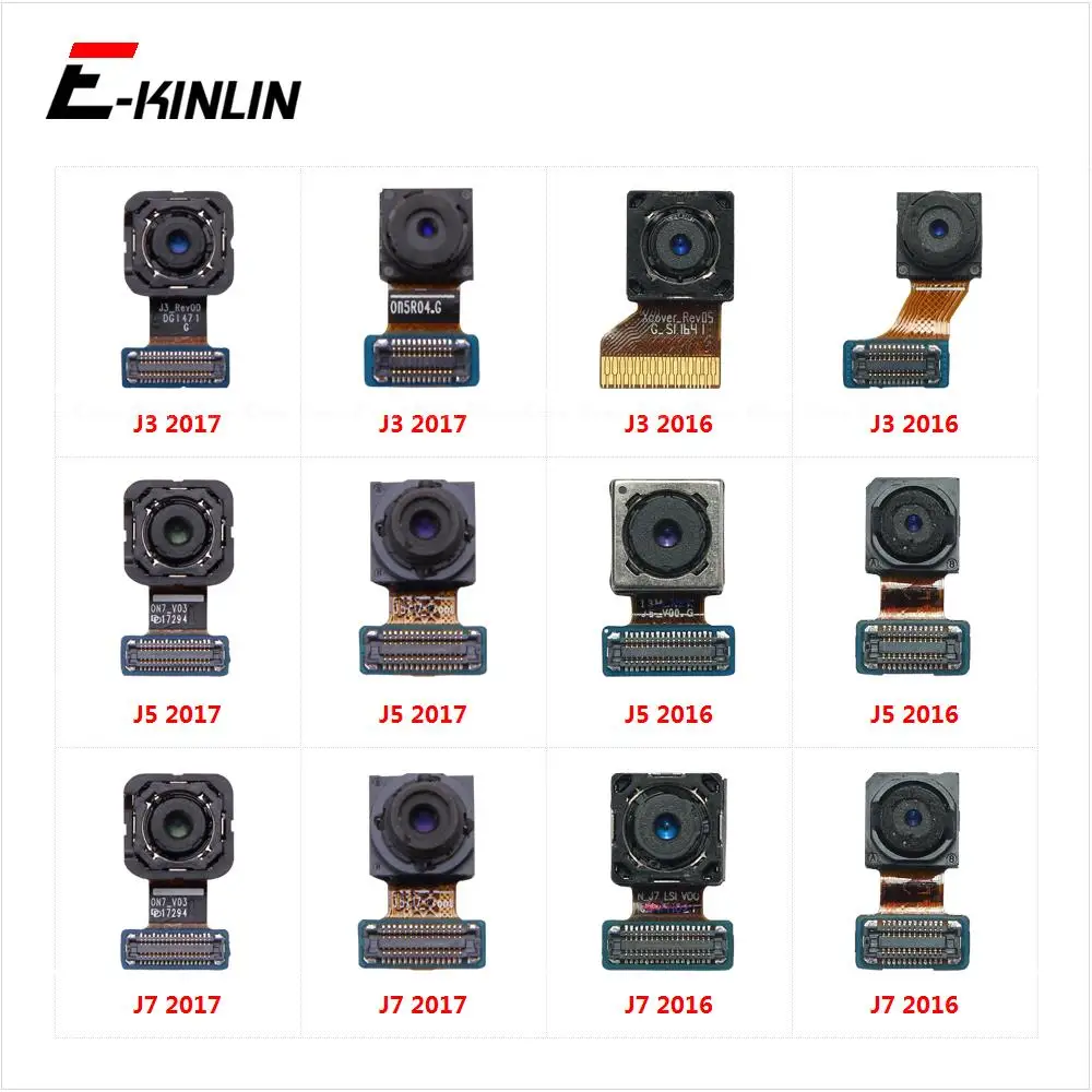 

Rear Main Camera For Samsung Galaxy J3 J5 J7 Pro 2017 2016 Selfie Front Camera Flex Cable Repair Parts