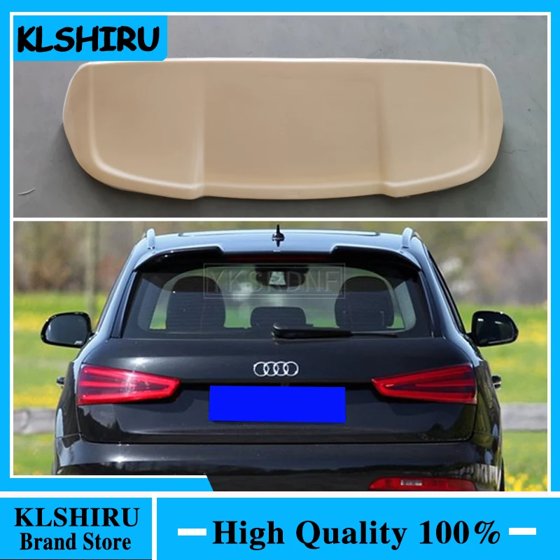 

Высококачественный спойлер для заднего крыла автомобиля из АБС-пластика для Audi Q3, спойлер для хэтчбека Audi Q3 2013-2018, стиль ABT
