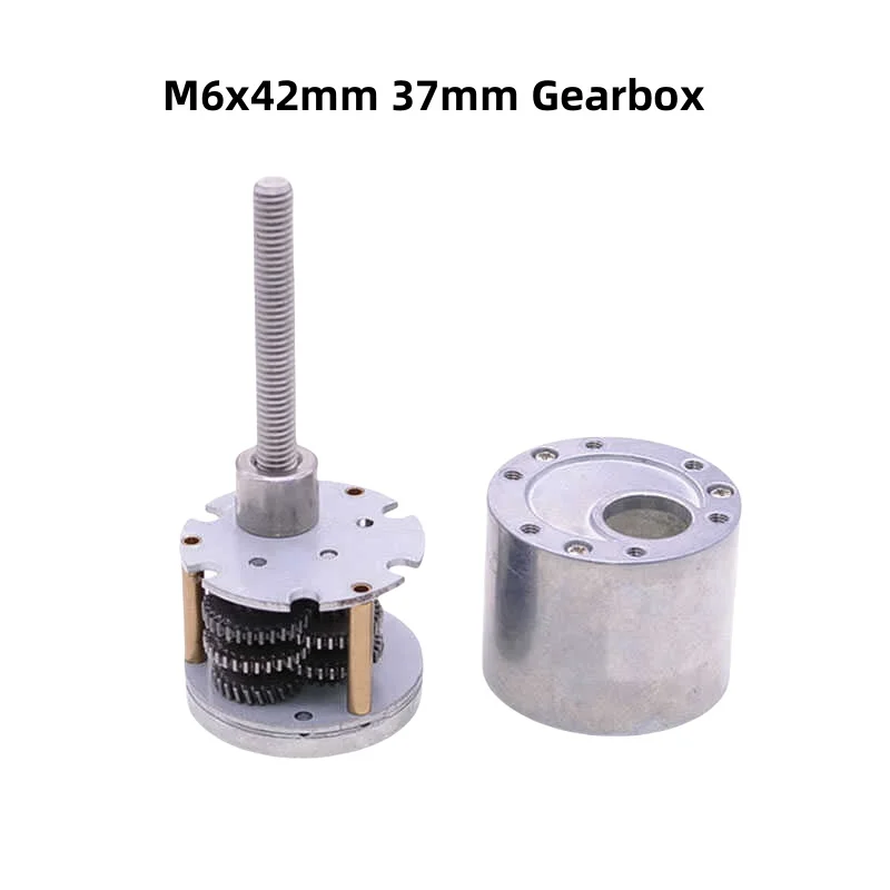 37 мм коробка передач/Шестерня Φ с резьбовым соотношением редукции вала m6x42 810:1