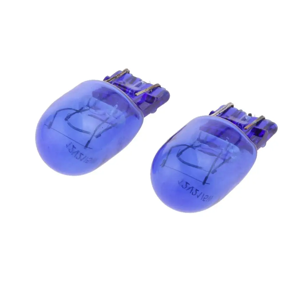 2 лампы DRL 580 7443 W21/5 Вт T20 СУПЕР БЕЛЫЙ Ксенон для