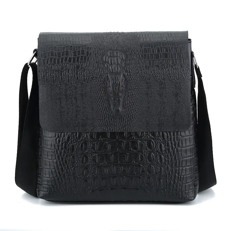 

Мужская сумка на плечо Peaker с крокодиловым узором, мужская сумка для телефона, мужская сумочка для мужа, кожаная водонепроницаемая сумка-мессенджер