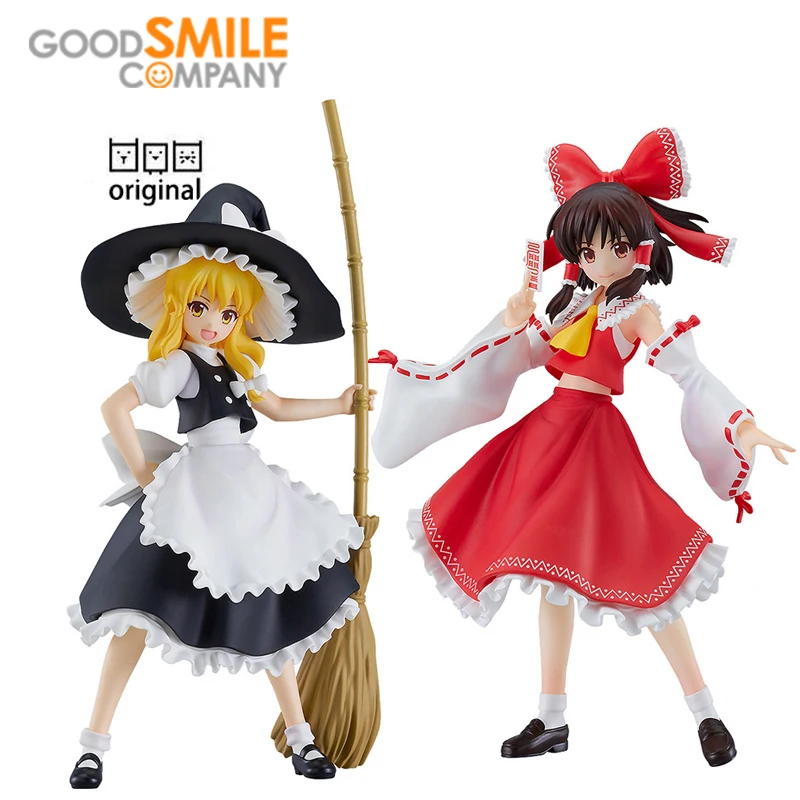 

Good Smile Pop Up Parade GSC Touhou Project Kirisame Marisa Hakurei Reimu Kawaii Anime Figure PVC Model Action Figure Kids Toys